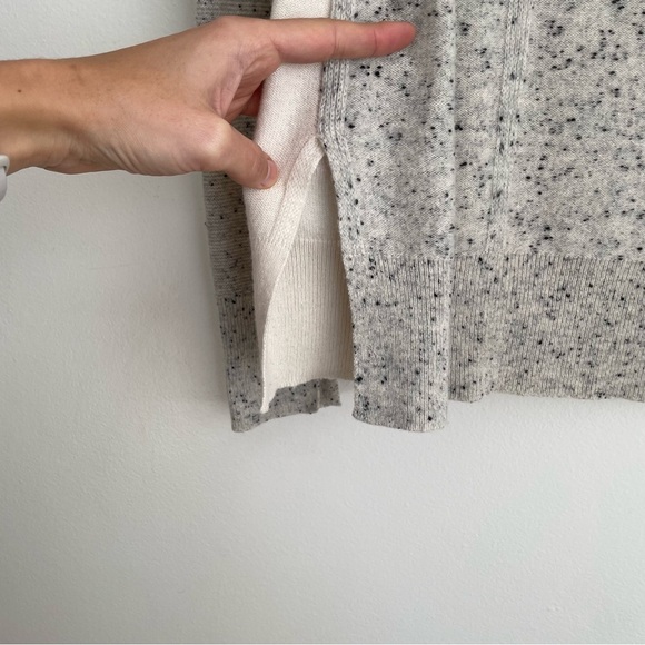 Rag & Bone Cashmere Tamara Melange Pullover Sweater extra small crew knit grey - Picture 10 of 14